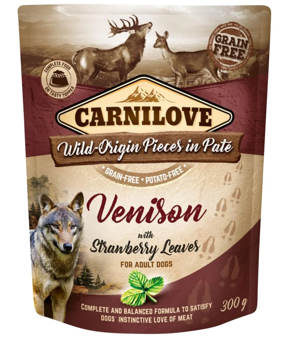 Carnilove Nassfutter für Hunde Wild-Origin Paté Adult, 300 g