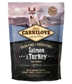 Carnilove Trockenfutter für Hunde Puppy, Lachs & Truthahn
