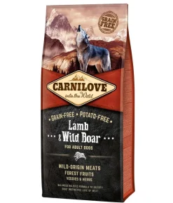 Carnilove Trockenfutter für Hunde Adult, Lamm & Wildschwein