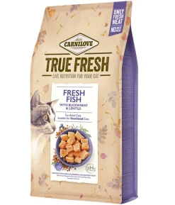 Carnilove True Fresh Trockenfutter für Katzen Adult, Fisch