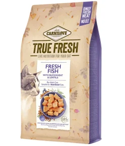 Carnilove True Fresh Trockenfutter für Katzen Adult, Fisch