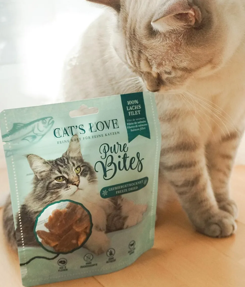 CAT'S LOVE Katzensnack Pure Bites