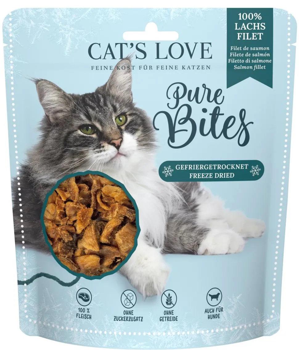 CAT'S LOVE Katzensnack Pure Bites