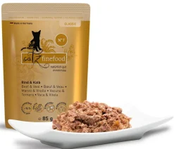 Catz finefood, Nassfutter für Katzen, 16 x 85 g