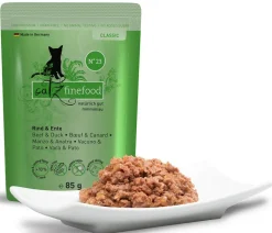 Catz finefood, Nassfutter für Katzen, 16 x 85 g