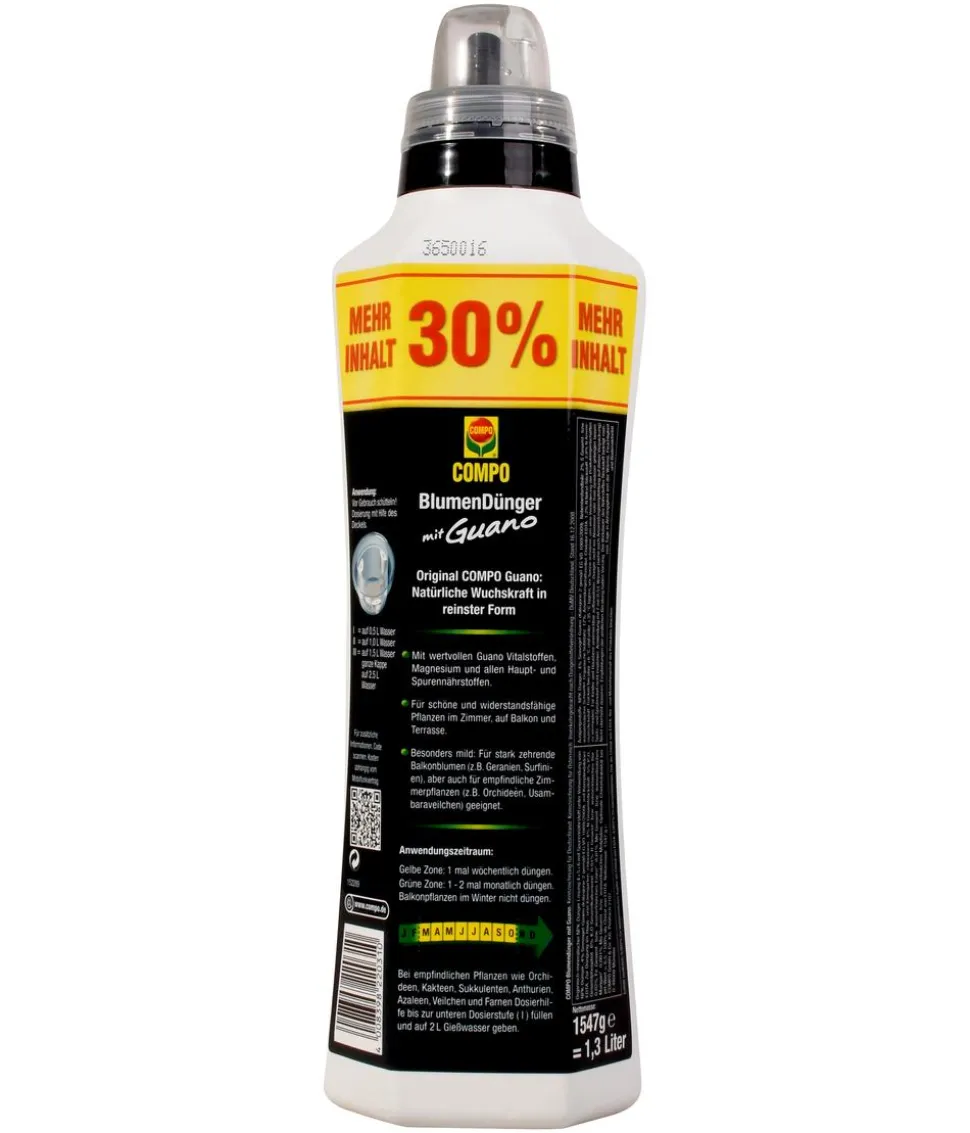 COMPO Blumendünger mit Guano, flüssig