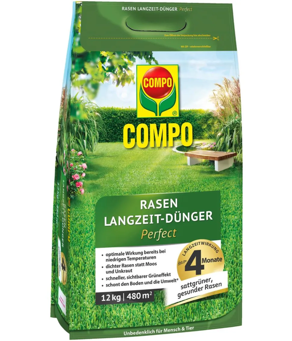 COMPO Rasen Langzeit-Dünger Perfect
