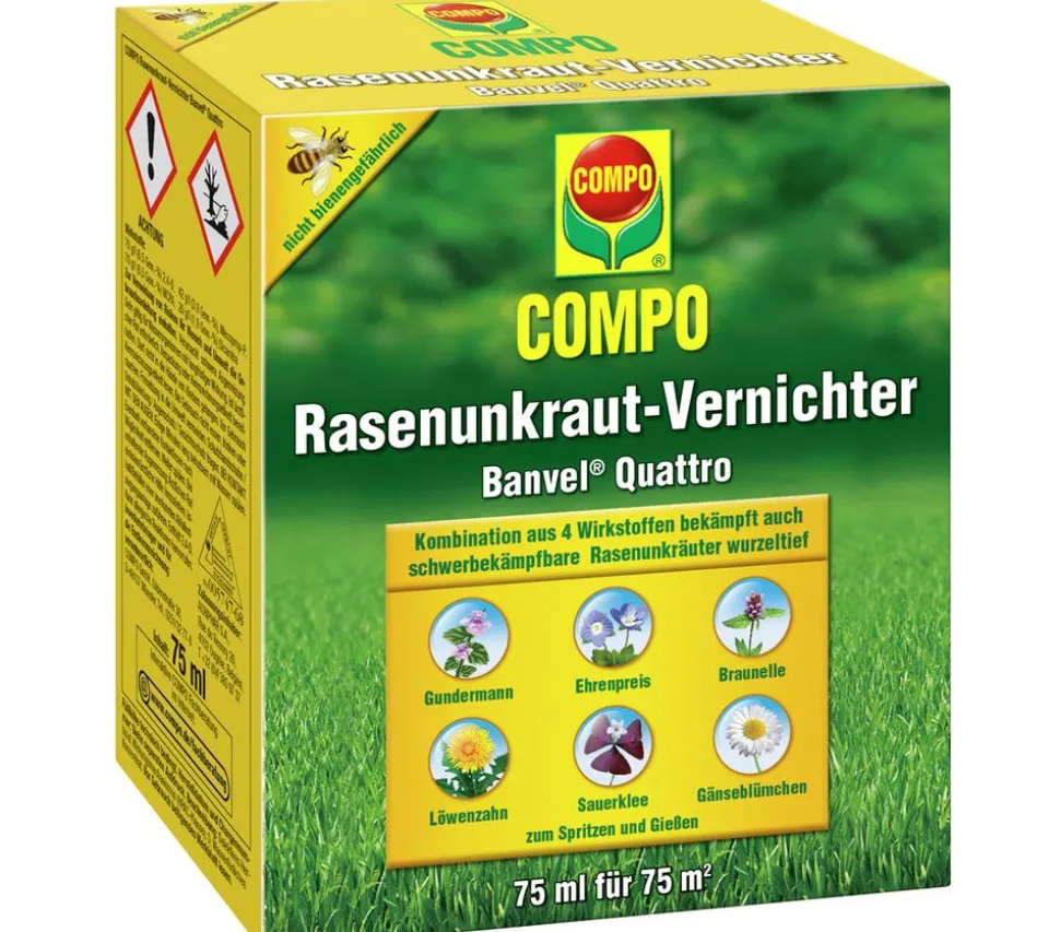 COMPO Rasenunkraut-Vernichter Banvel® Quattro