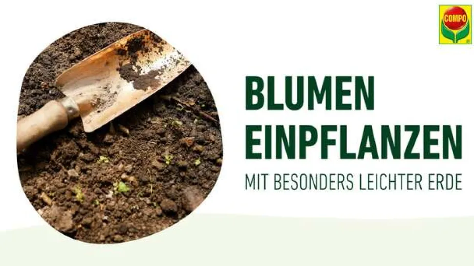 COMPO Sana® Qualitäts-Blumenerde 50% weniger Gewicht