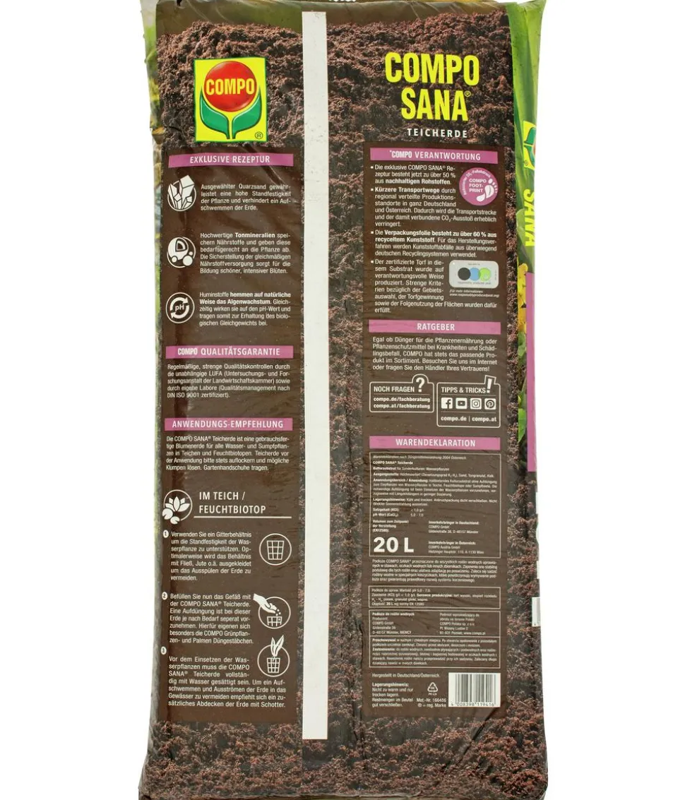 COMPO SANA® Teicherde, 20 l