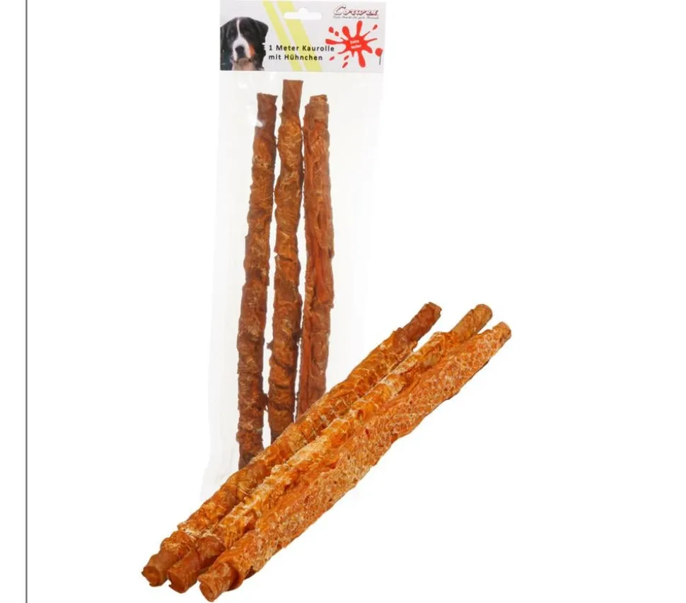 Corwex Hundesnack 1 m Kaurolle, 3 x 34 cm, 315 g