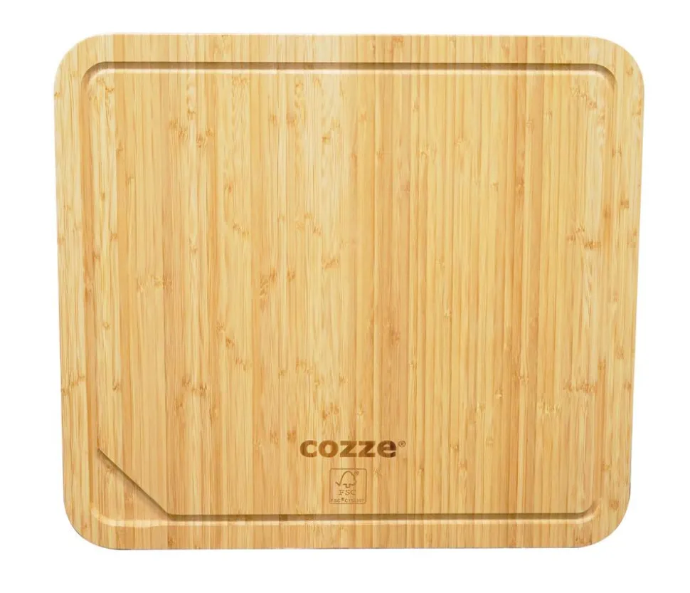 Cozze Bambus-Schneidebrett XL, ca. B49/H2/T54 cm