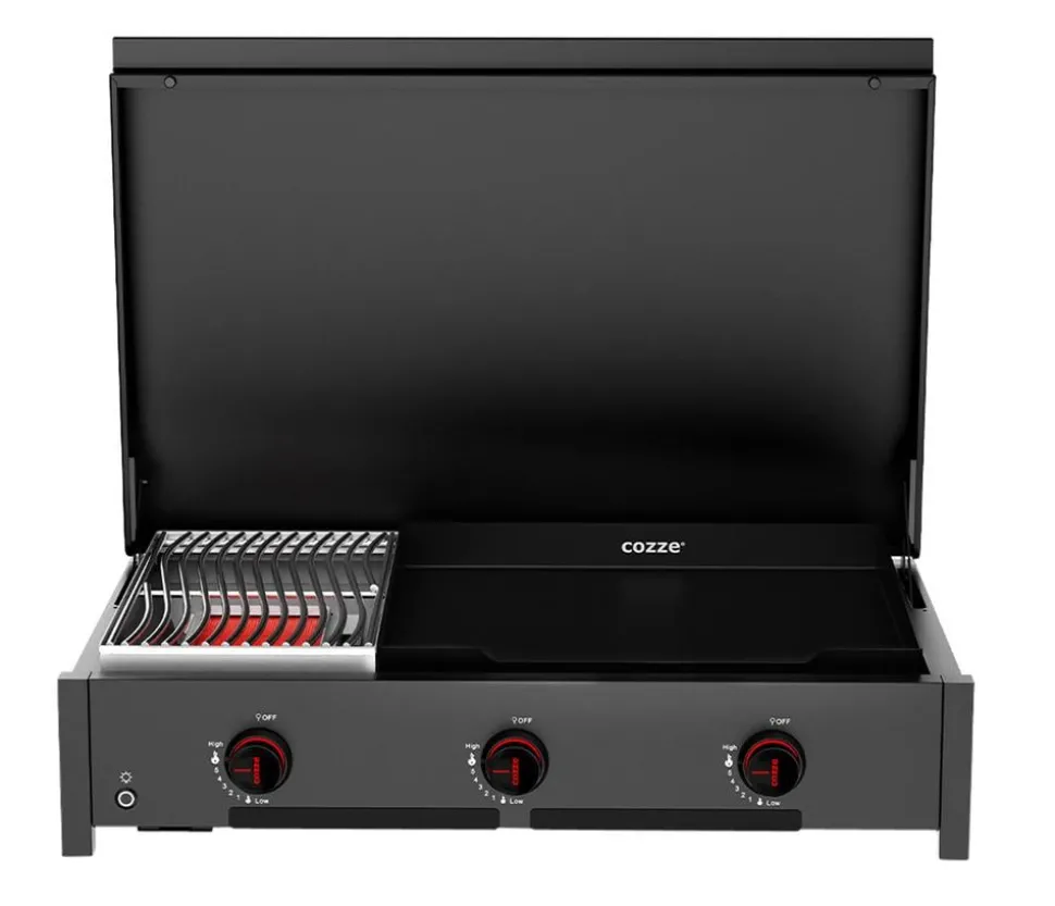 Cozze Gasgrill Combo 900, ca. B90/H22/T64 cm