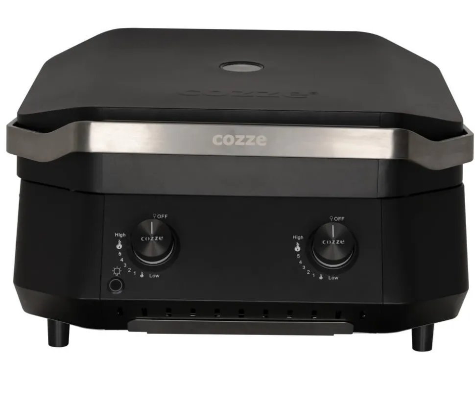 Cozze Gasgrill G-500 Plancha mit 2 Brennern, ca. B59,7/H37,8/T58,9 cm