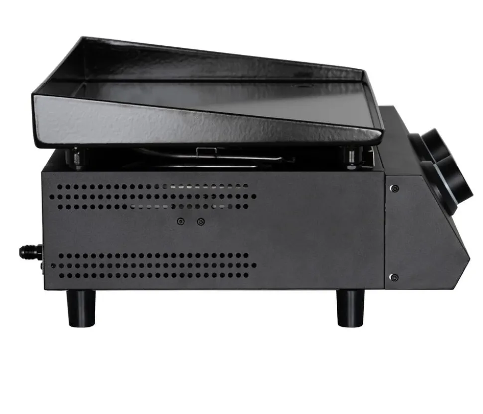Cozze Gasgrill Plancha G-400 mit 2 Brennern, ca. B49/H22,5/T45,5 cm