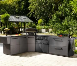 Cozze Gas-Pizzaofen Classic Black Edition, inkl. Pizzastein, 60,3 x 59,5 cm (24