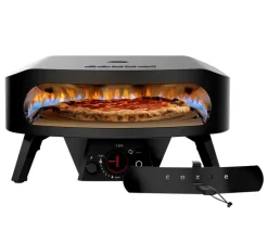 Cozze Gas-Pizzaofen Rotate Black Edition, inkl. Pizzastein, 43 cm (17"), ca. B58,5/H29,5/T58,5 cm