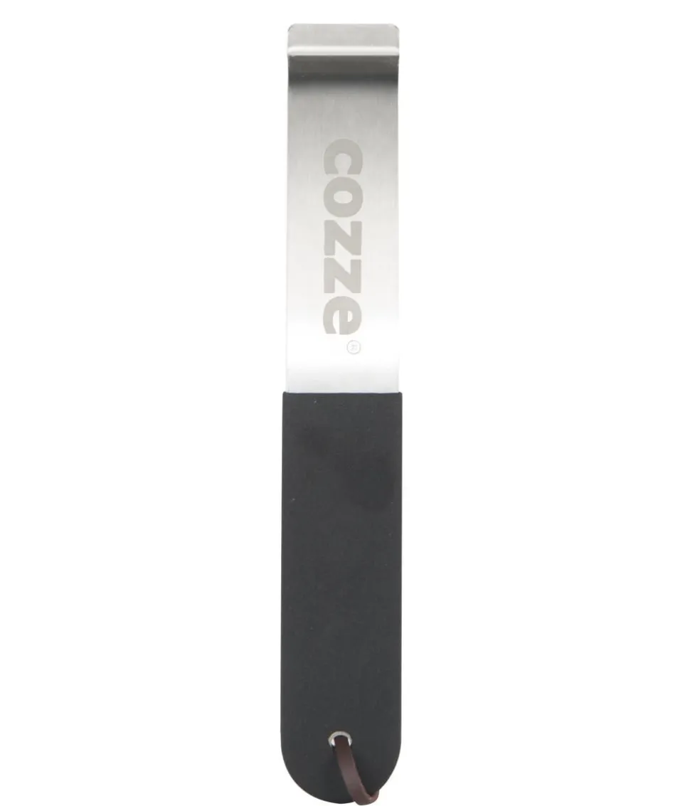 Cozze gusseiserne Pfanne mit Untersetzer, ca. B16,5/H4/T33 cm