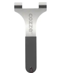Cozze gusseiserne Pfanne mit Untersetzer, ca. B33/H4/T33 cm