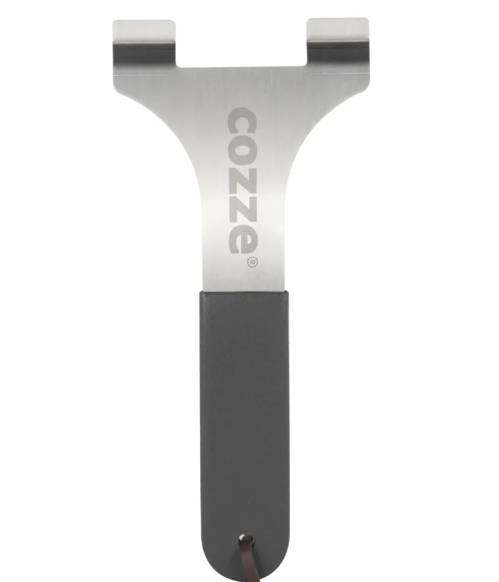 Cozze gusseiserne Pfanne mit Untersetzer, ca. B33/H4/T33 cm