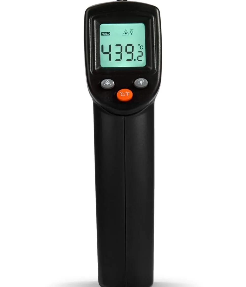Cozze Infrarot-Thermometer, ca. B27/H15/T3,8 cm