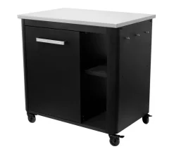 Cozze Outdoor-Küche Außentisch 90 mit Edelstahl-Arbeitsplatte, ca. B93,5/H90/T60 cm