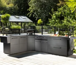 Cozze Outdoor-Küche Rückwand Elements, ca. B90/H97/T2,5 cm