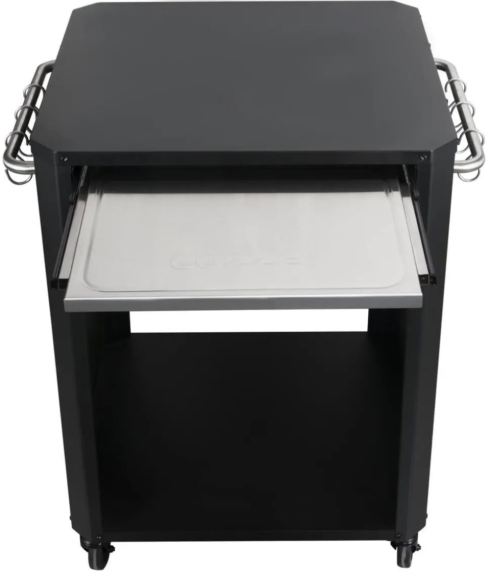 Cozze Outdoor-Küche Tisch mit Auszug, ca. B66,5/H82,5/T77 cm