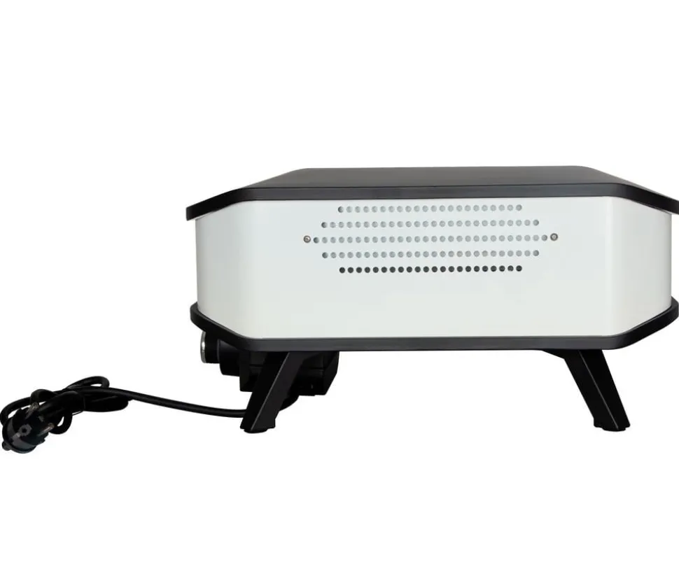 Cozze Pizzaofen elektrisch 42 cm (17"), inkl. Pizzastein & Hitzeschild, ca. B61/H31/T61 cm