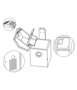 Croci Nistkasten Smart Wi-Fi, inkl Kamera, ca. B19,5/H32,3/T20 cm