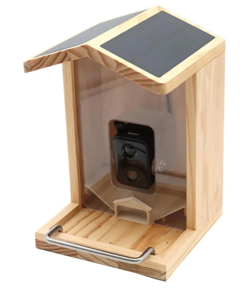 Croci Vogelfutterhaus Smart Wi-Fi, inkl. Kamera, ca. B23/H32,5/T24 cm