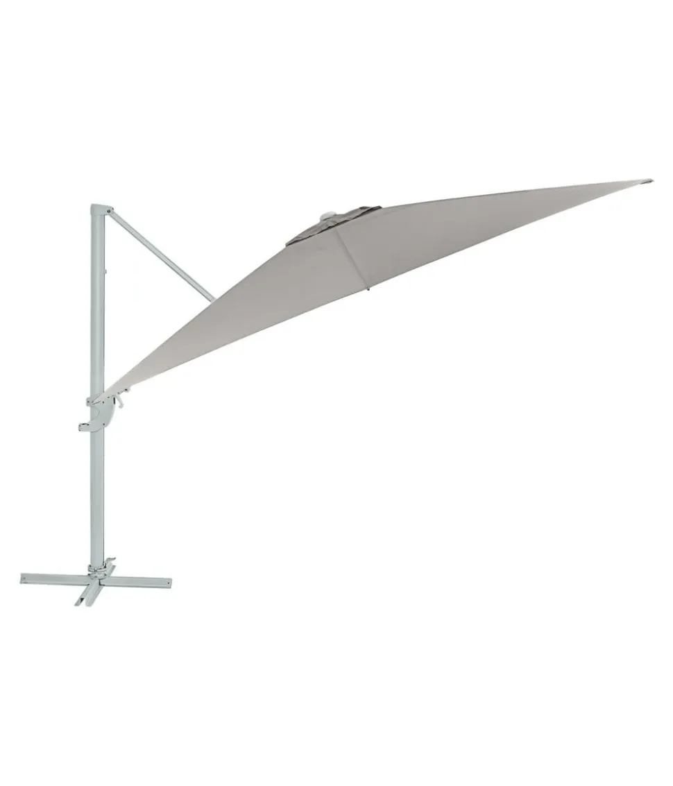Dehner Ampelschirm Zypern, quadratisch, ca. B300/T300 cm