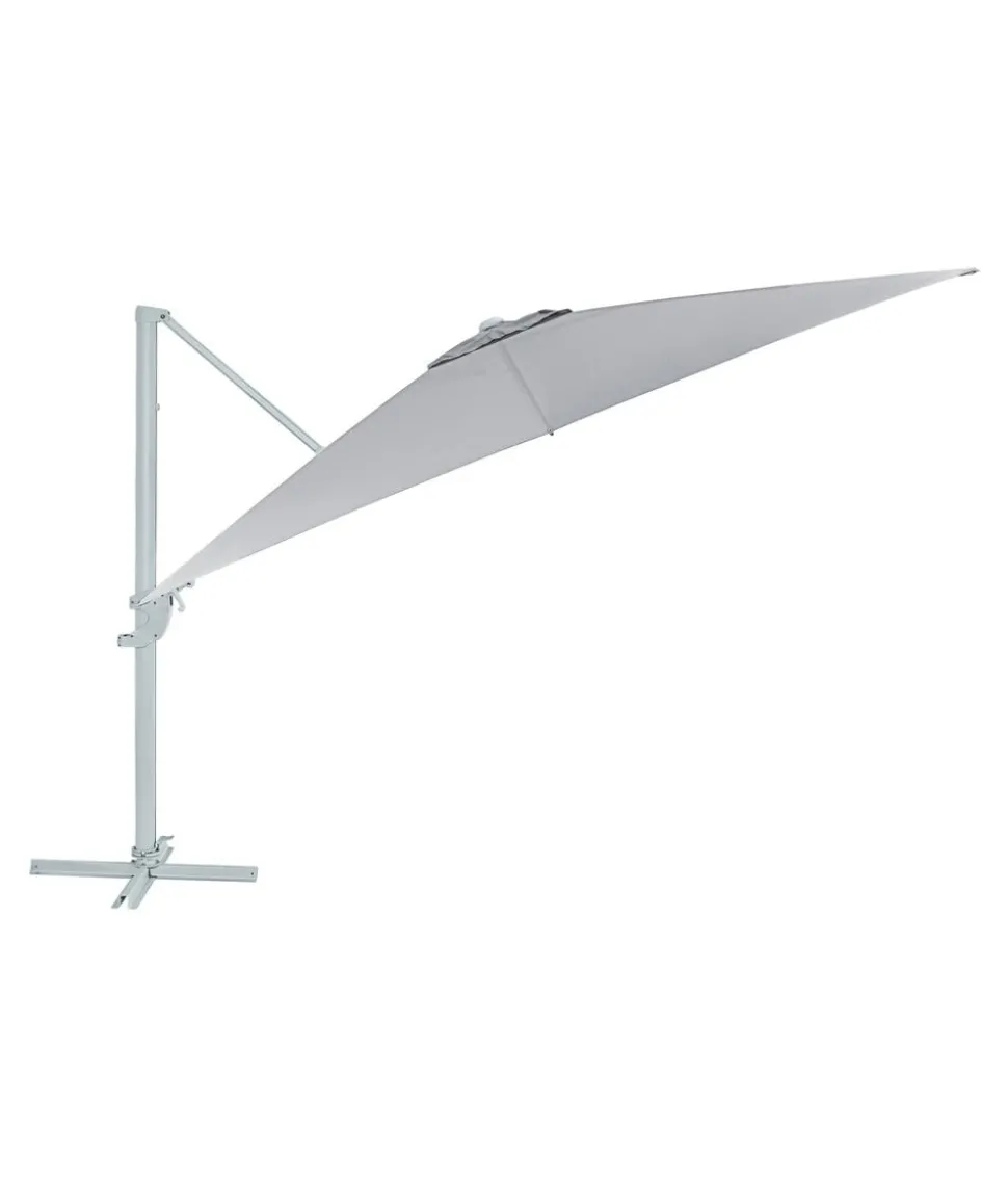 Dehner Ampelschirm Zypern, quadratisch, ca. B300/T300 cm