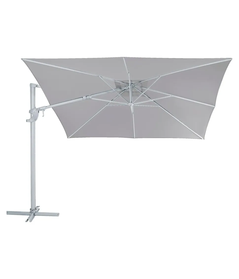 Dehner Ampelschirm Zypern, quadratisch, ca. B300/T300 cm