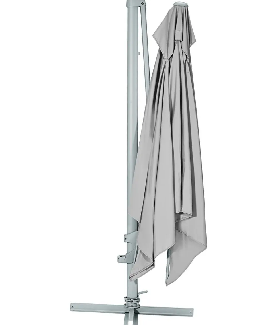 Dehner Ampelschirm Zypern, quadratisch, ca. B300/T300 cm
