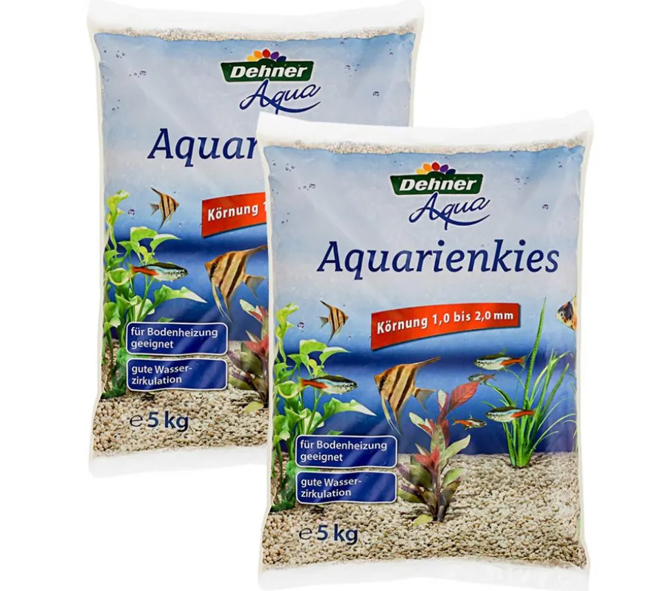 Dehner Aqua Aquarienkies, 1,0-2,0 mm