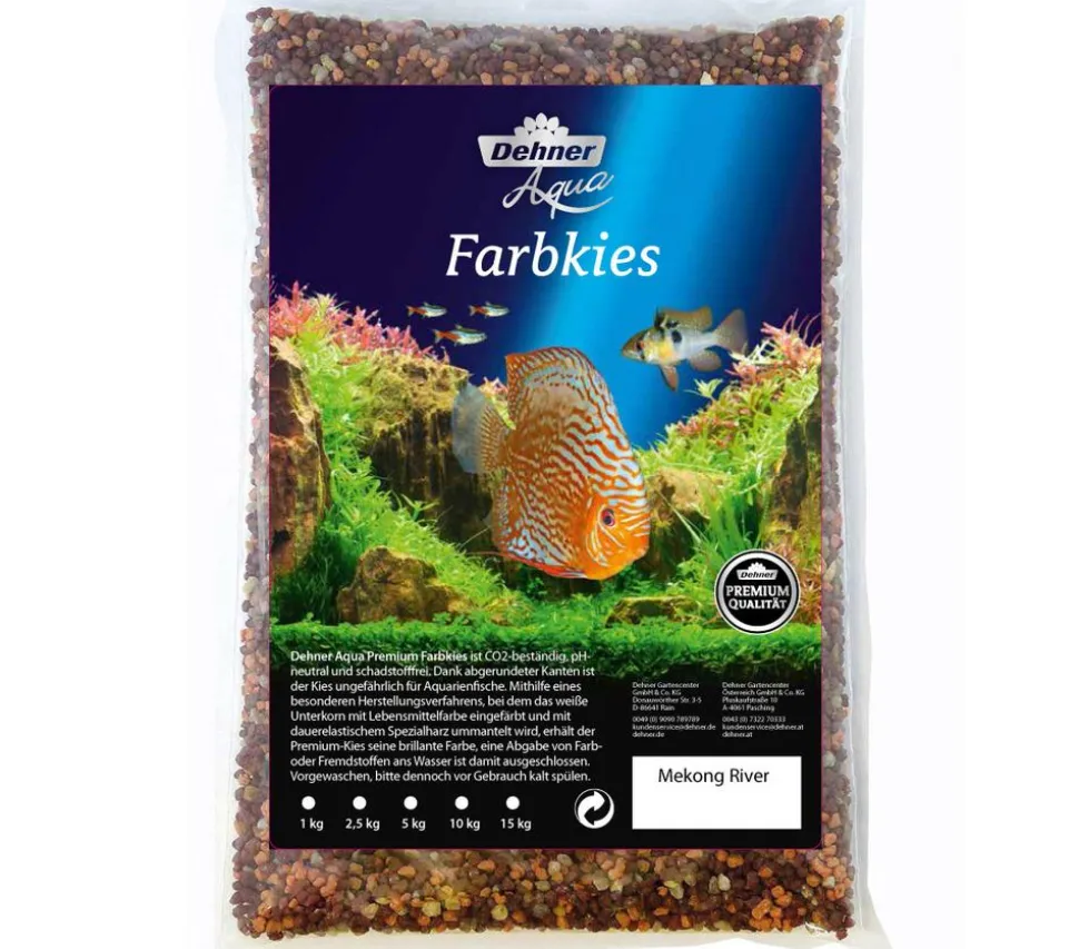 Dehner Aqua Premium Aquarienkies Mekong River, 2-3,5 mm