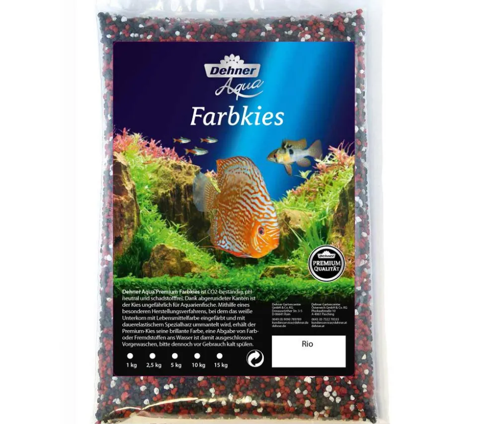 Dehner Aqua Premium Aquarienkies Rio, 2-3 mm