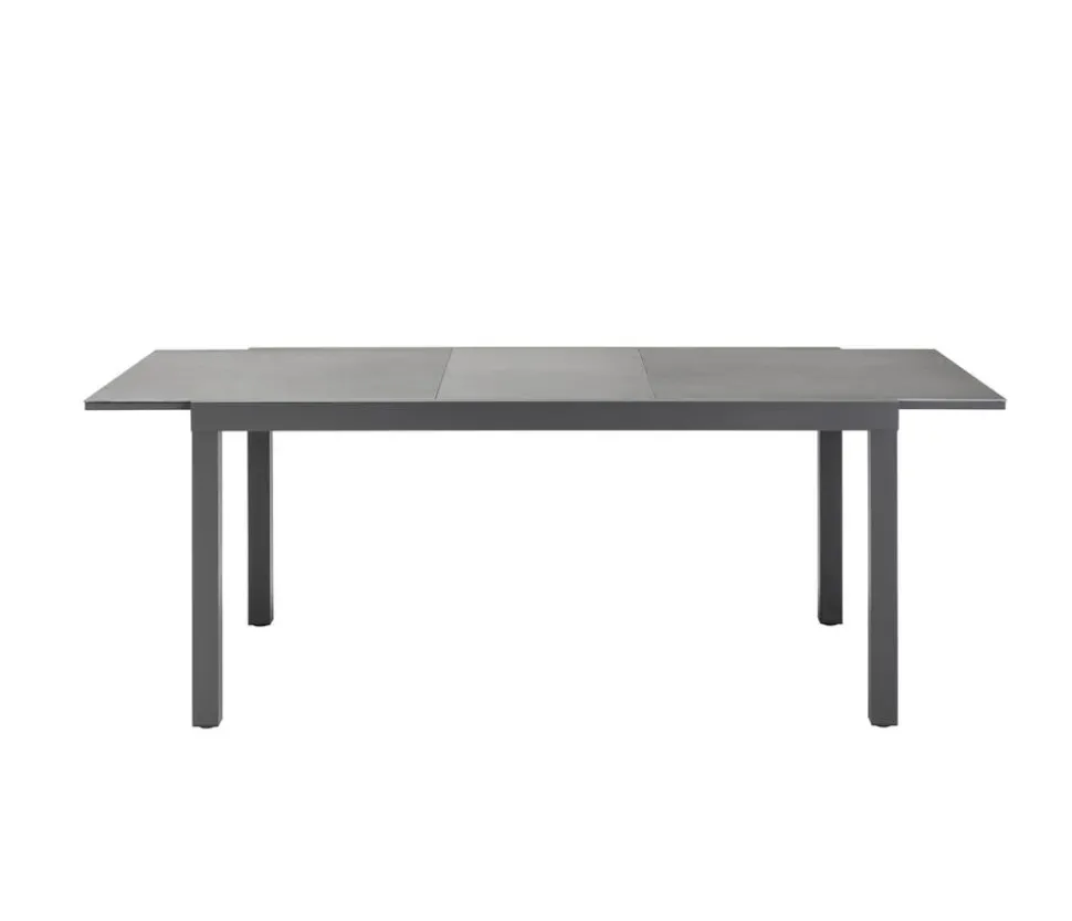 Dehner Ausziehtisch Chicago Dark, ca. B160-210/H75/T90 cm
