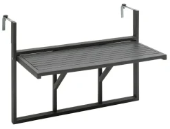 Dehner Balkonhängetisch, ca. B90/H65/T41,7 cm