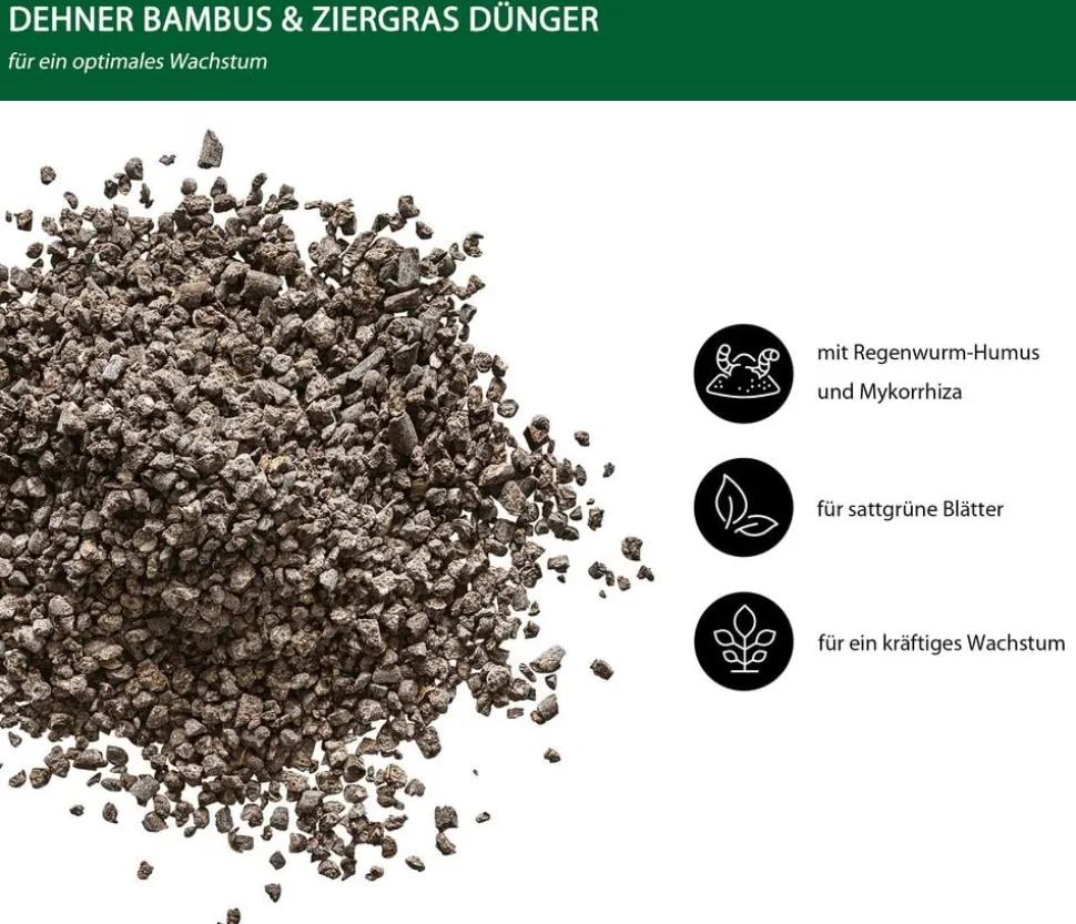 Dehner Bambus- und Ziergrasdünger, 1 kg