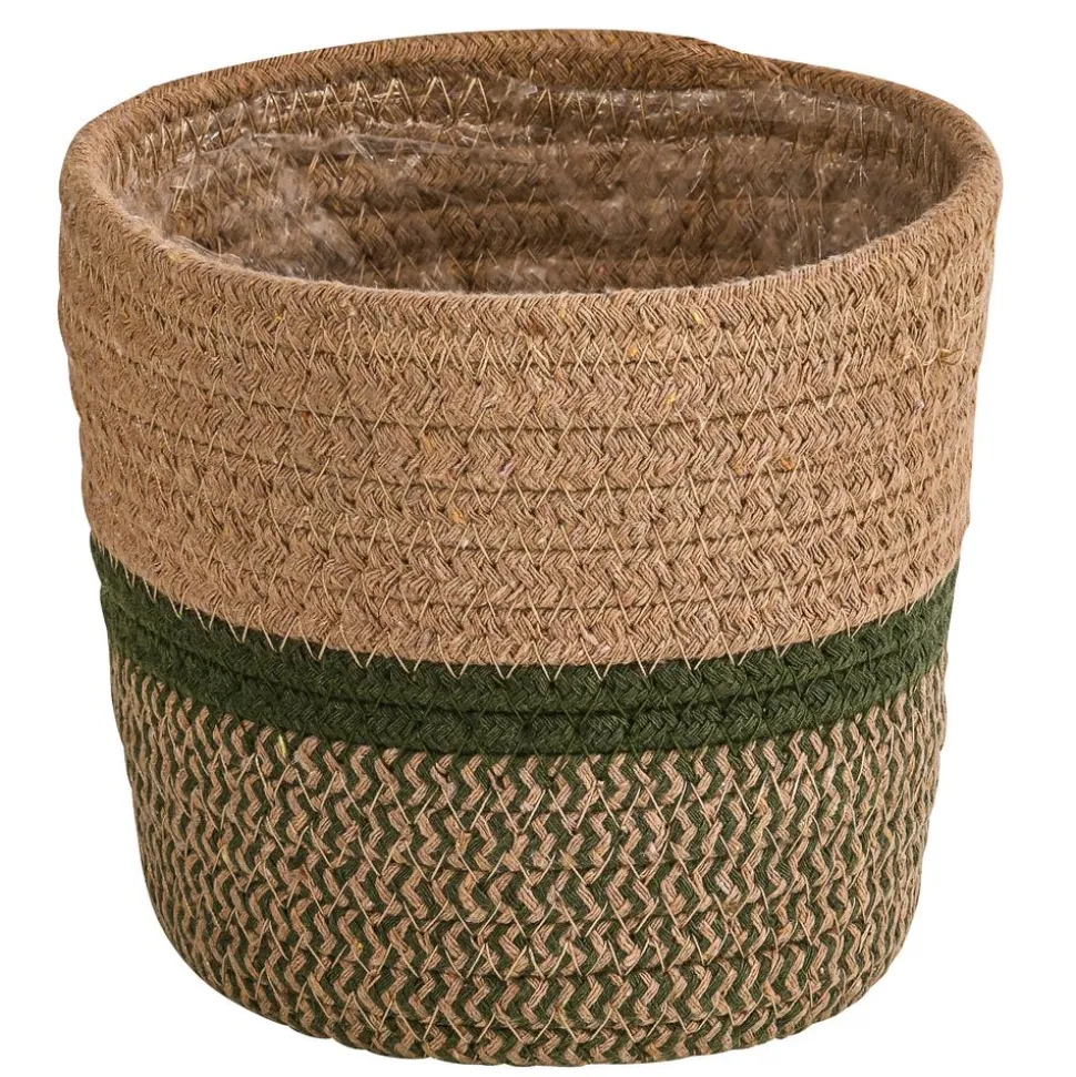 Dehner Übertopf-Set Green Feeling, 3-teilig