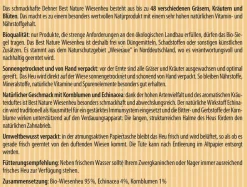 Dehner Best Nature Bio Natur-Wiesenheu, mit Kornblumen, 1 kg