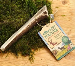 Dehner Best Nature Hundesnack Kaustange vom Rothirsch, halb