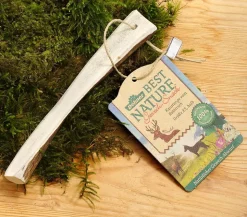 Dehner Best Nature Hundesnack Kaustange vom Rothirsch, halb