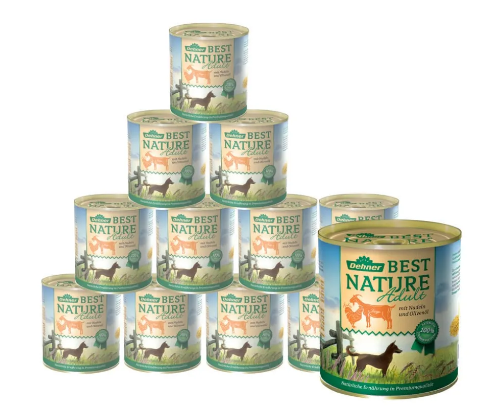 Dehner Best Nature Nassfutter für Hunde Adult