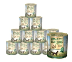Dehner Best Nature Nassfutter für Hunde Adult