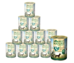 Dehner Best Nature Nassfutter für Hunde Adult