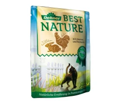Dehner Best Nature Nassfutter für Katzen Adult Vorteilspack, 8 x 85 g