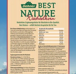 Dehner Best Nature Wachtelfutterergänzung Bio Wachtelkorn